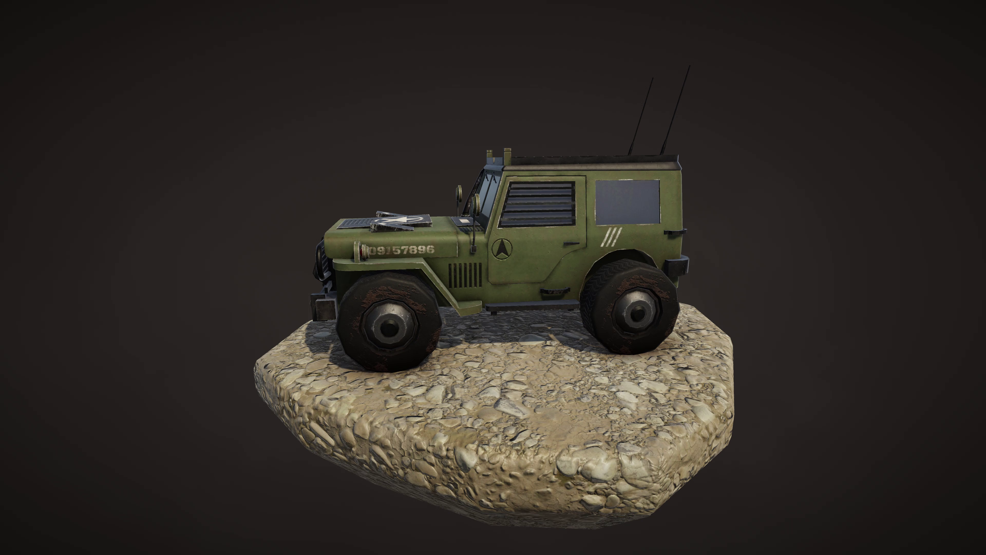 Mobile Military Low Poly Vehicle Set Pack | 3D 소품 | Unity Asset Store