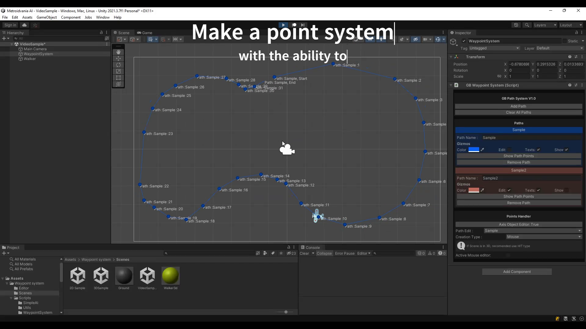 Simple Waypoint System