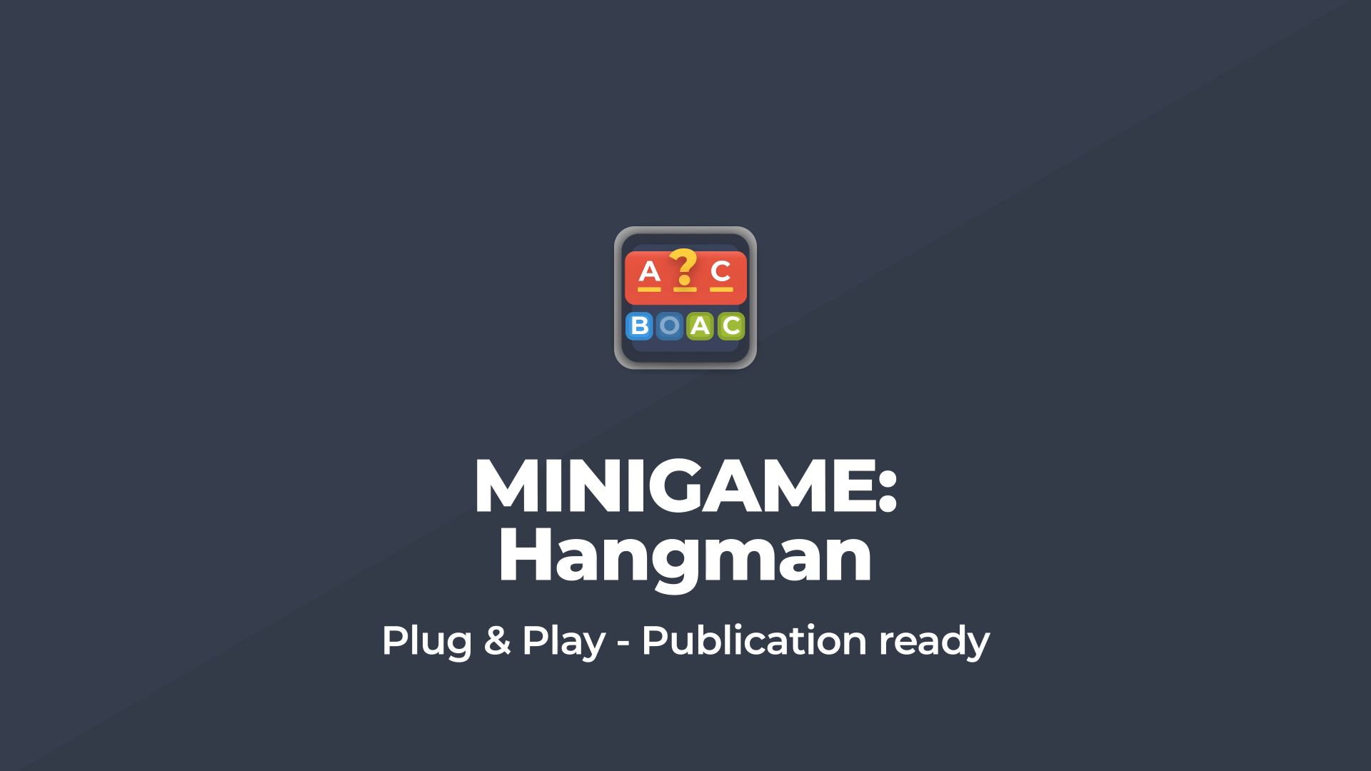 Hangman - HTML5 Game For Licensing - MarketJS